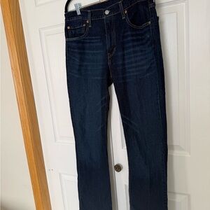 Levi's 537 Western Bootcut fit Men's Deep Blue Jeans 32x 32